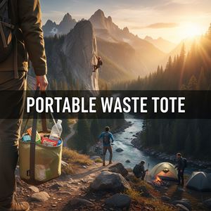 Bình kéo chứa thải (Portable Waste Tote) là gì?