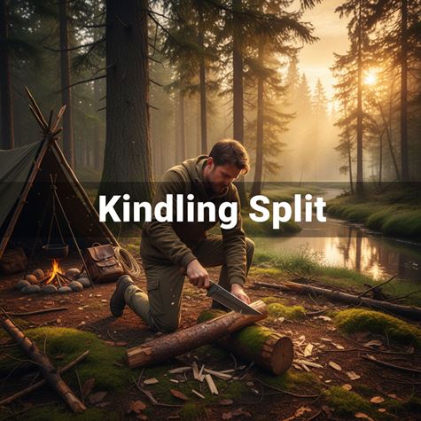 Chẻ củi mồi (Kindling Split) là gì?