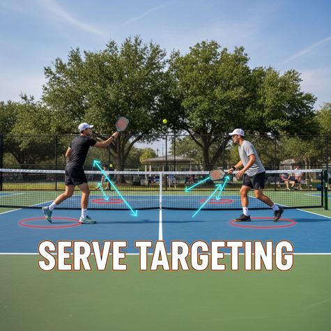 Nhắm vị trí giao bóng (Serve Targeting) là gì?