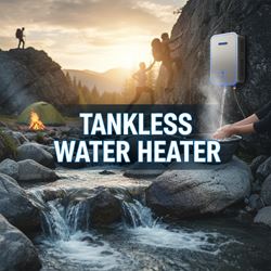 Máy nước nóng không bình (Tankless Water Heater) là gì?