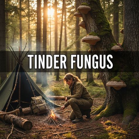 Nấm mồi lửa (Tinder Fungus) là gì?