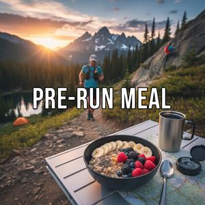 Bữa ăn trước buổi chạy là gì?