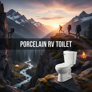 Toilet gốm RV (Porcelain RV Toilet) là gì?