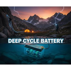 Pin chu kỳ sâu (Deep Cycle Battery) là gì?
