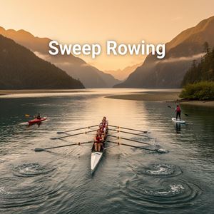 Chèo sweep (mỗi người 1 mái chèo) (Sweep Rowing) là gì?