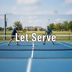 Giao bóng chạm lưới (Let Serve) là gì?