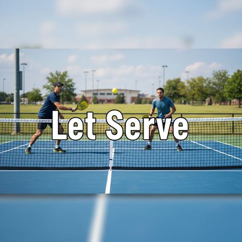 Giao bóng chạm lưới (Let Serve) là gì?