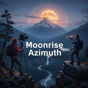 Phương vị trăng mọc (Moonrise Azimuth) là gì?