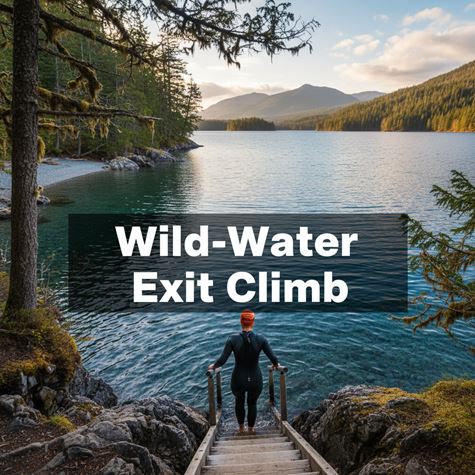 Leo lên bờ tự nhiên (Wild-Water Exit Climb) là gì?