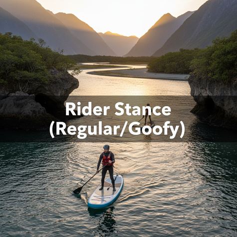 Tư thế (regular/goofy) (Rider Stance (Regular/Goofy)) là gì?