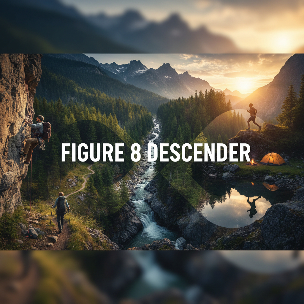 Thả dây hình số 8 (Figure 8 Descender) là gì?