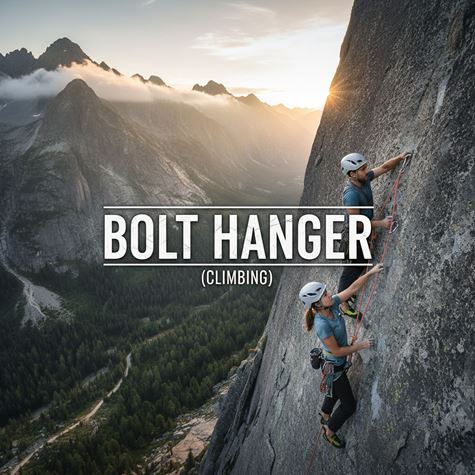 Hanger gắn bu-lông (Bolt Hanger (climbing)) là gì?