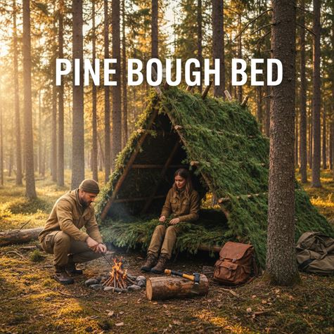 Giường bằng cành thông (Pine Bough Bed) là gì?