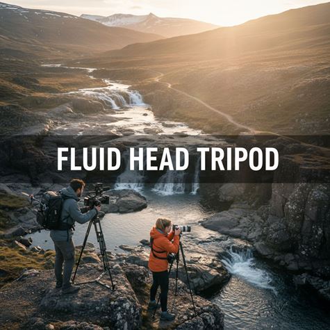 Chân máy đầu thủy lực (Fluid Head Tripod) là gì?