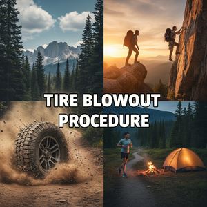 Quy trình xử lý nổ lốp (Tire Blowout Procedure) là gì?