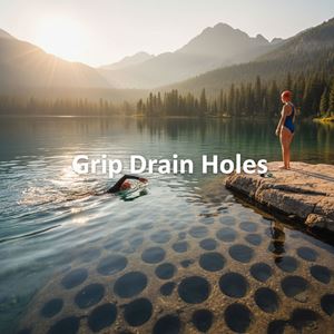 Lỗ thoát nước đế giày (Grip Drain Holes) là gì?