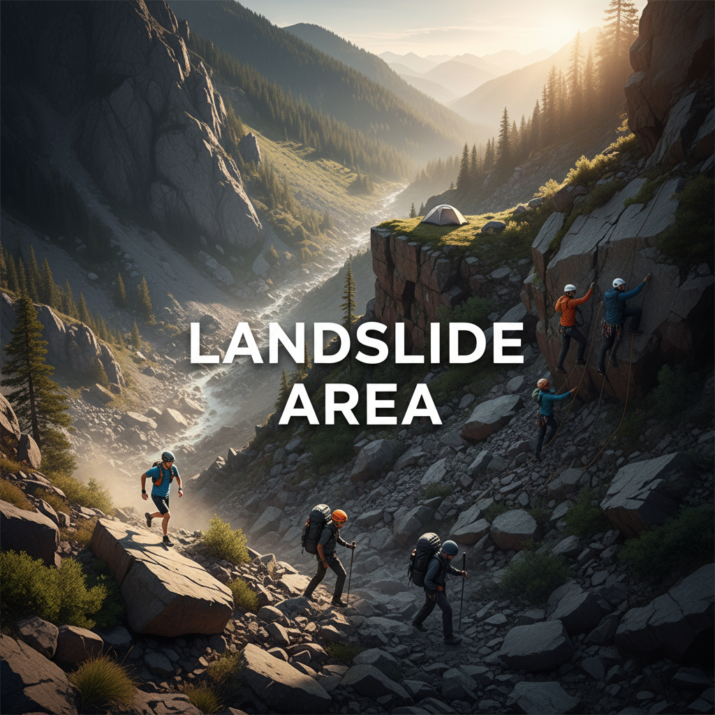 Vùng sạt lở (Landslide Area) là gì?