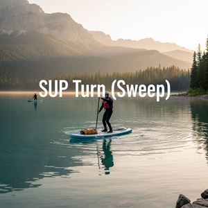 Rẽ bằng quét mái chèo (SUP Turn (Sweep)) là gì?
