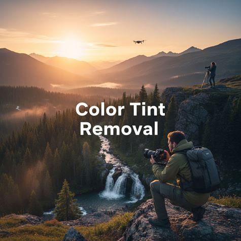 Loại ám màu (Color Tint Removal) là gì?