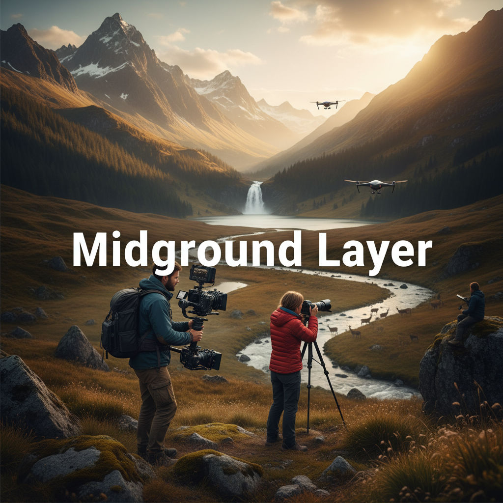 Lớp trung cảnh (Midground Layer) là gì?