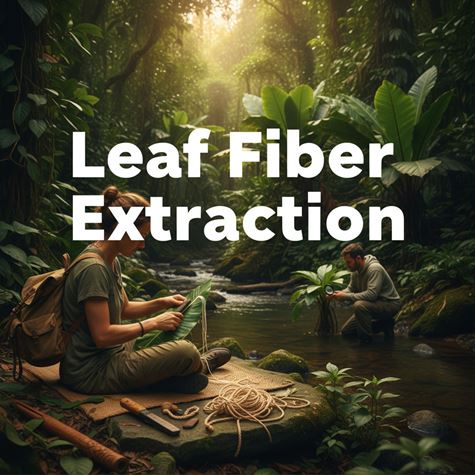 Lấy sợi từ lá (Leaf Fiber Extraction) là gì?