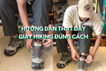 WeTrekology: Hướng dẫn thắt dây giày hiking đúng cách
