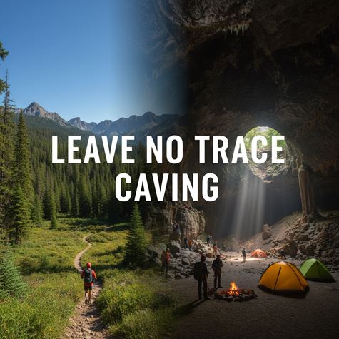 Caving không để lại dấu vết (Leave No Trace Caving) là gì?