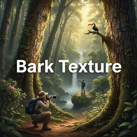 Kết cấu vỏ cây (Bark Texture) là gì?