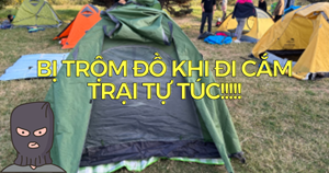 [WeTrekology] 7 Mẹo hạn chế bị trộm cắp khi cắm trại tự túc ngoài trời
