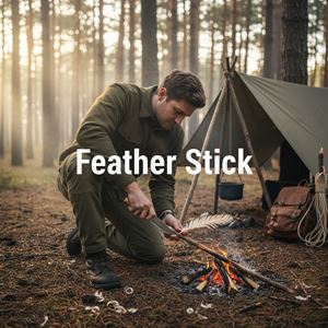 Que tước mồi (Feather Stick) là gì?