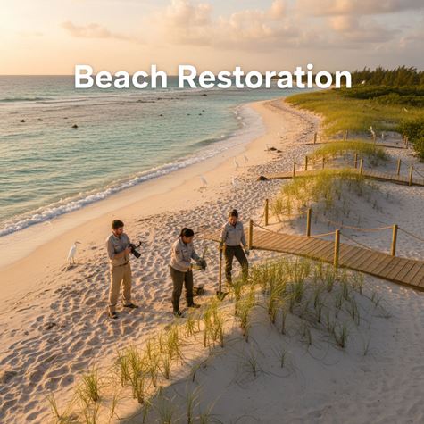 Phục hồi bãi biển (Beach Restoration) là gì?