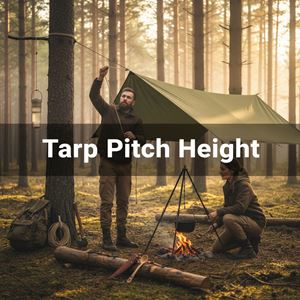 Chiều cao treo tarp (Tarp Pitch Height) là gì?