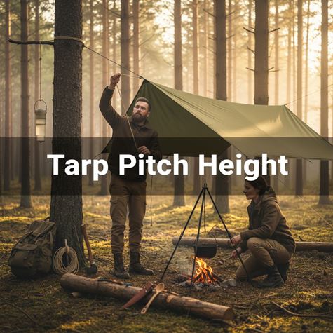 Chiều cao treo tarp (Tarp Pitch Height) là gì?