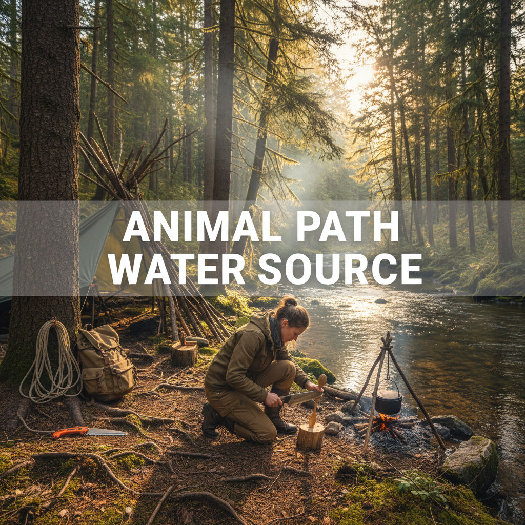 Nguồn nước theo dấu động vật (Animal Path Water Source) là gì?