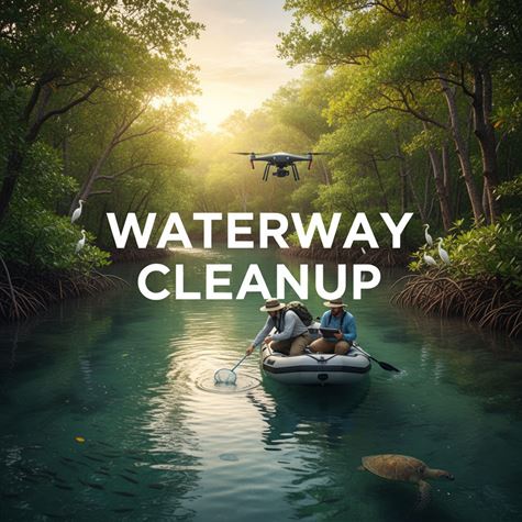 Dọn vệ sinh sông suối (Waterway Cleanup) là gì?