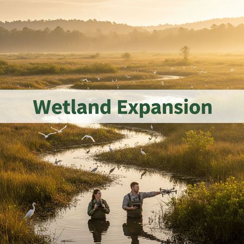 Mở rộng đất ngập (Wetland Expansion) là gì?