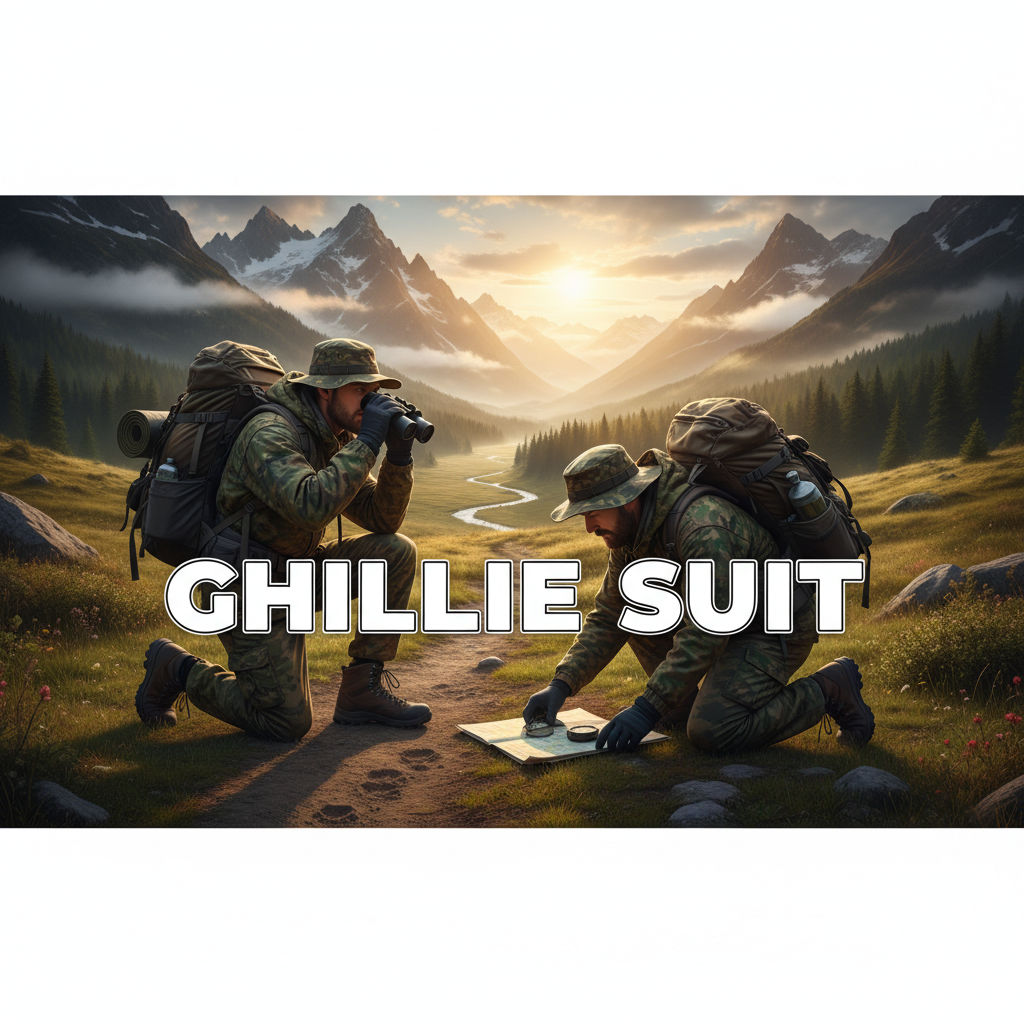Bộ ngụy trang rừng (Ghillie Suit) là gì?