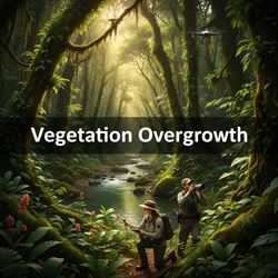 Cây bụi lấn chiếm (Vegetation Overgrowth) là gì?