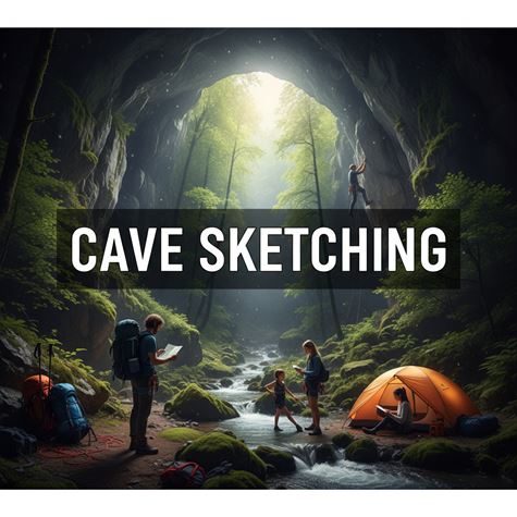 Vẽ phác họa hang (Cave Sketching) là gì?