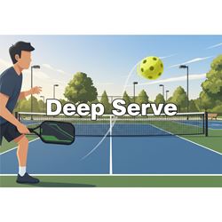 Giao bóng sâu (Deep Serve) là gì?
