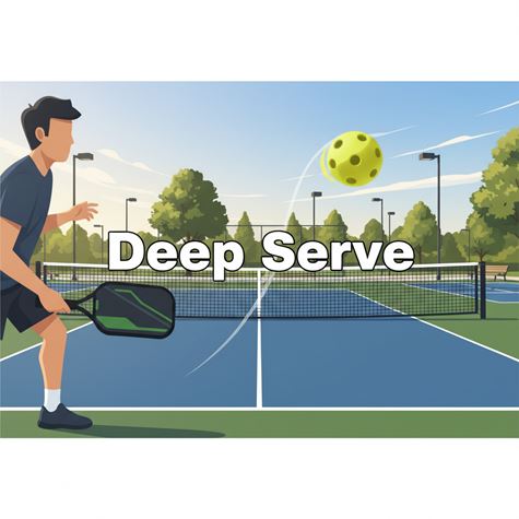 Giao bóng sâu (Deep Serve) là gì?