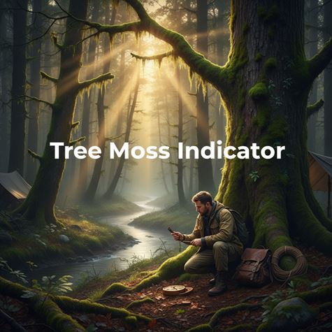 Rêu bám định hướng (Tree Moss Indicator) là gì?
