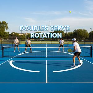 Lượt giao đôi (Doubles Serve Rotation) là gì?