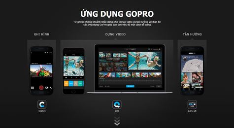 Danh sách thiết bị tương thích với các ứng dụng di động của GoPro