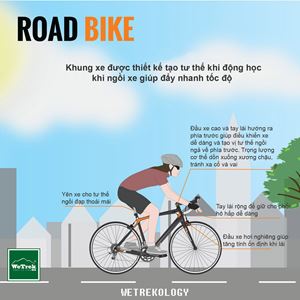 [Infographic] Tìm hiểu các loại xe đạp - Road Bike