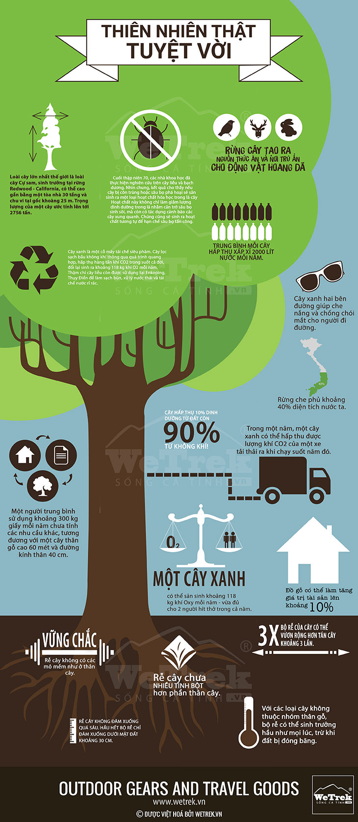 [Infographic] Thiên nhiên thật tuyệt vời!