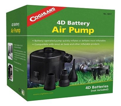 Bơm hơi Pin Coghlans 4D Air Pump