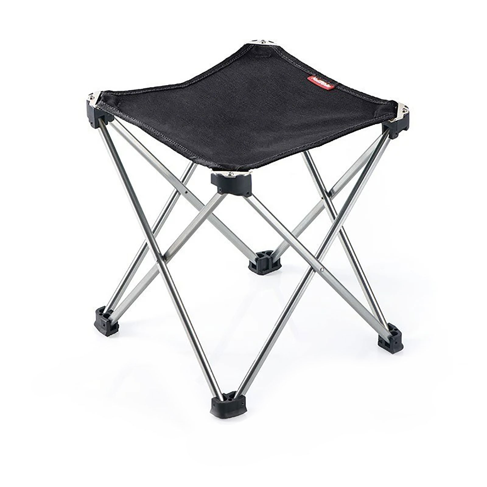 Ghế đẩu gấp gọn Naturehike Aluminum Alloy Folding Stool NH20JJ019 - Đen