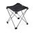 Ghế đẩu gấp gọn Naturehike Aluminum Alloy Folding Stool NH20JJ019 - Đen