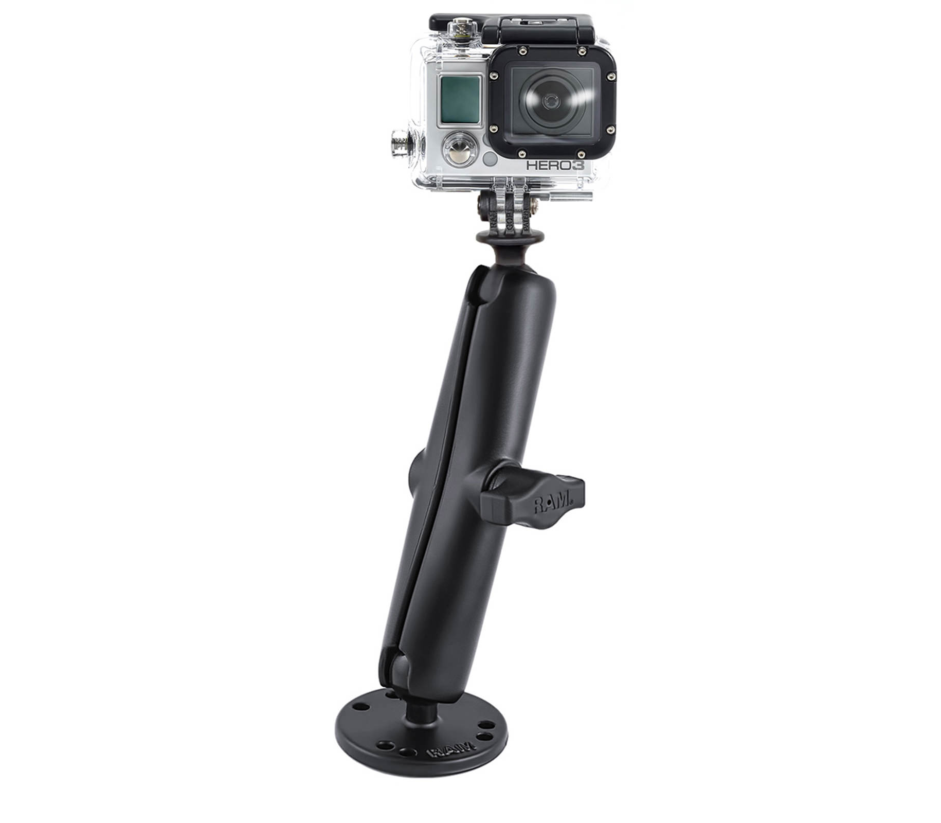 Đề tròn dài máy quay GoPro RAM Long Flat Surface Mount RAM-B-138-C-GOP1 - 7192